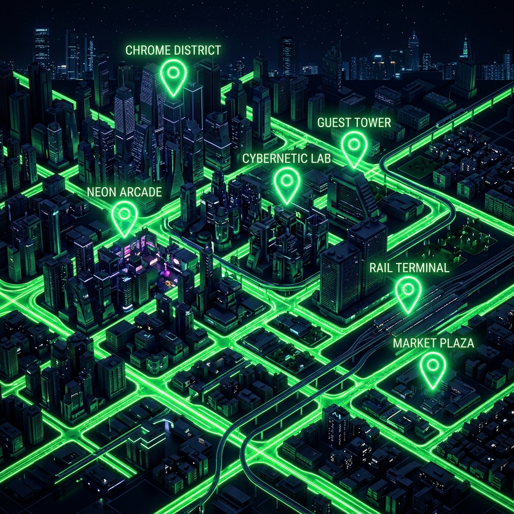 Map background